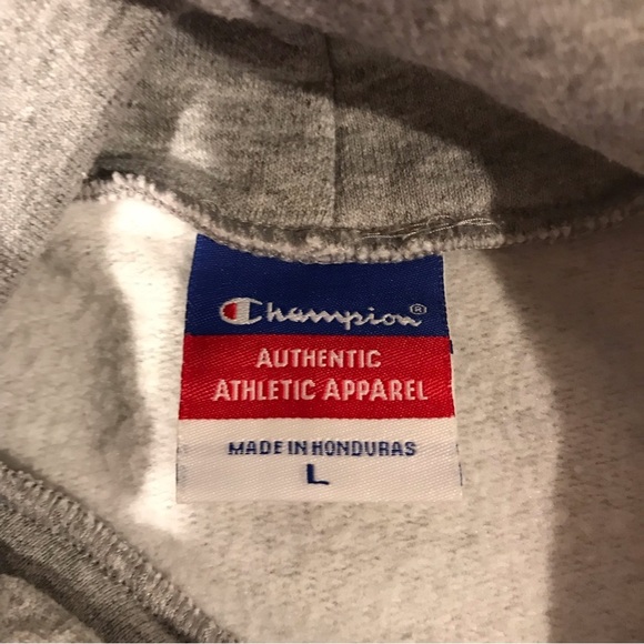 Adult Champion Brand Boise State Broncos Hoodie Sweastshirt Size L - Picture 5 of 8